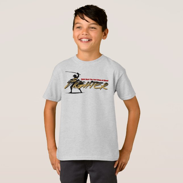 Camiseta Espadachim | Crianças (Frente Completa)