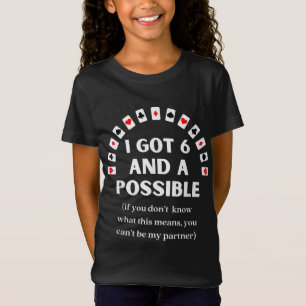 Camiseta Espadas Engraçadas Tenho Seis E Um Possível Cart
