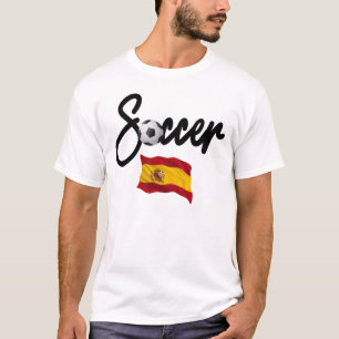 Camiseta Espain Soccer - Spanish Flag