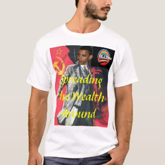 Camiseta Espalhando a riqueza em torno…