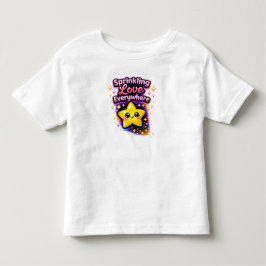Camiseta Espalhando Amor em Todo Lugar 3 – Garotinha Fofa