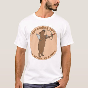 Camiseta Espalhando amor, uma flecha de cada vez