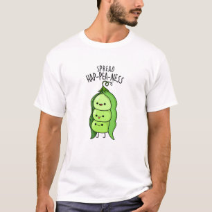 Camiseta Espalhar a ervilha-doce Engraçada Peas Pun