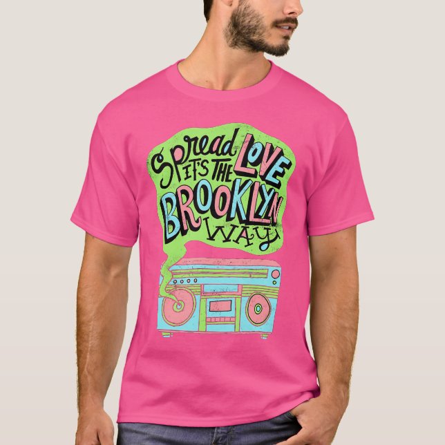 Camiseta Espalhar Amor É O Caminho Do Brooklyn (Frente)