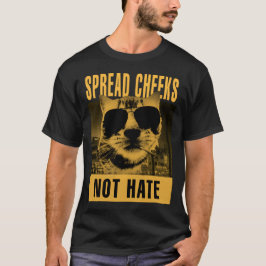 Camiseta Espalhar bochechas não odeia