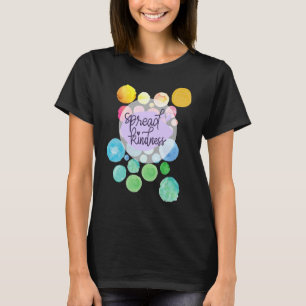 Camiseta Espalhar Bondade Aquarela Pastel Inspire Love Com