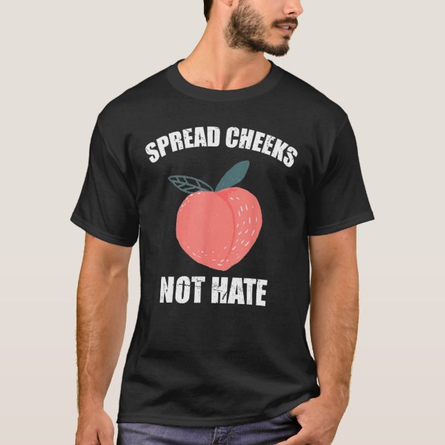 Camiseta Espalhar Cheeks Não Odeia Malhação e Trabalho Engr (Frente)
