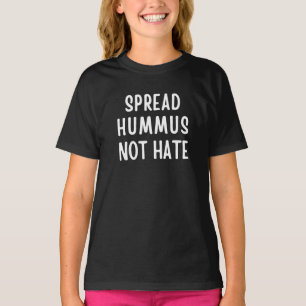 Camiseta Espalhar Hummus sem Ódio