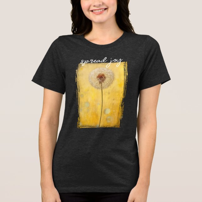 Camiseta Espalhar Joy Dandelion (Frente)