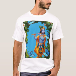 Camiseta Espalhar o amor, viver como Krishna - Sabedoria di