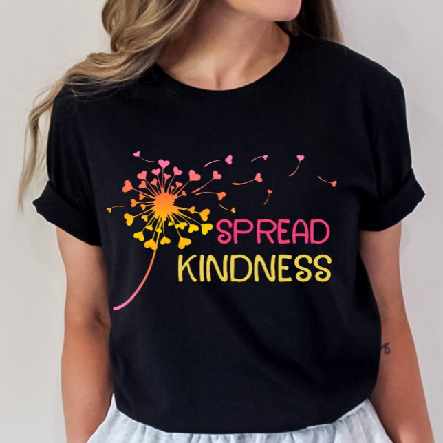 Camiseta Espalhe A Bela Vossa Positividade, Seja gentil (Criador carregado)