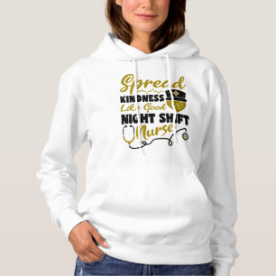 Camiseta Espalhe a gentileza como uma boa enfermeira do tur