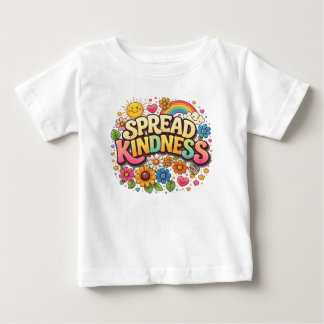 Camiseta Espalhe Bondade – Lindo Arco-íris Floral