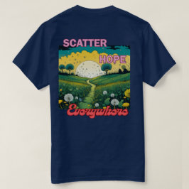 Camiseta Espalhe Esperança por Todos os Lugares