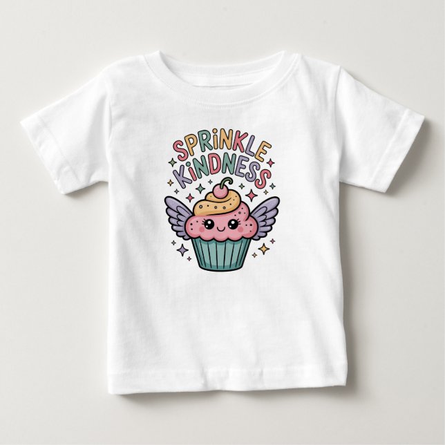 Camiseta Espalhe Gentileza | Cupcake (Frente)