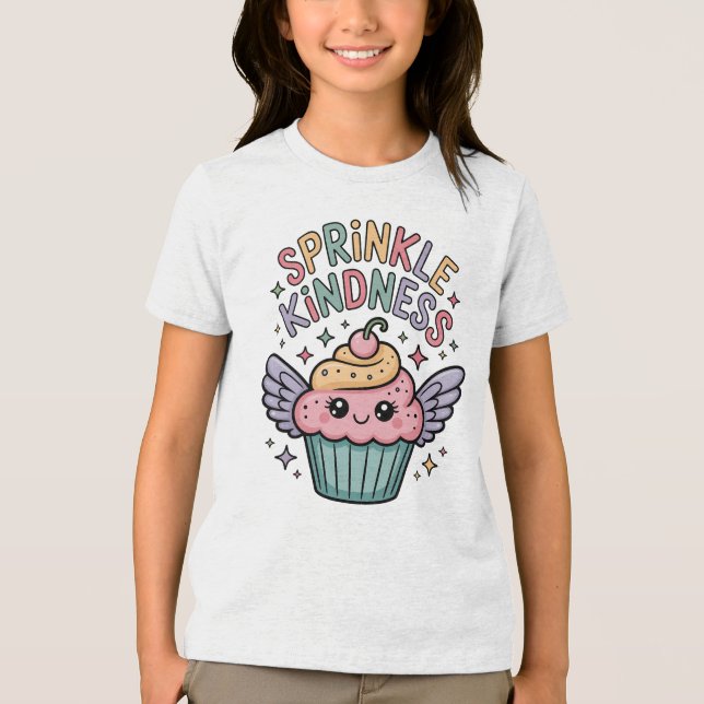 Camiseta Espalhe Gentileza | Cupcake (Frente)