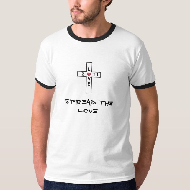 Camiseta espalhe o amor (Frente)