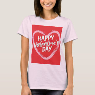Camiseta Espalhe o amor deste Dia de os namorados