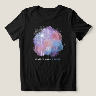 Camiseta Espalhe Seus Sonhos - Dandelion Pastel Estético W