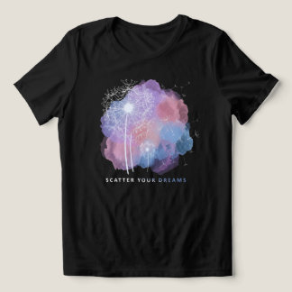 Camiseta Espalhe Seus Sonhos - Dandelion Pastel Estético W