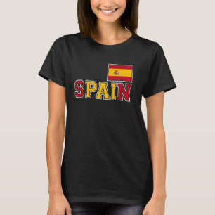 Camiseta España, Espanha, Bandera española, Patriótico espa