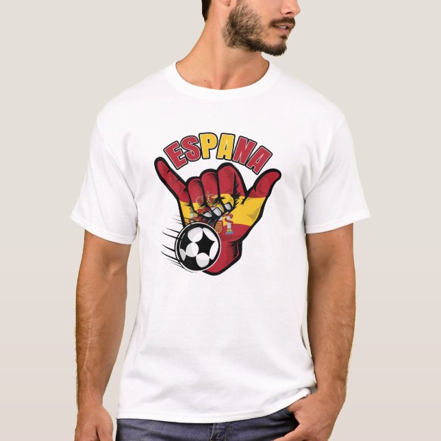 Camiseta Espana Soccer (Frente)