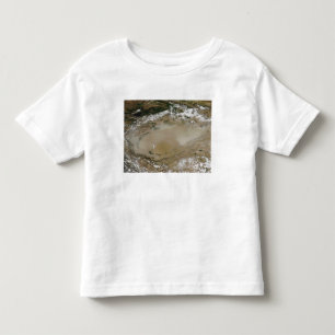 Camiseta Espane a tempestade no deserto de Taklimakan,