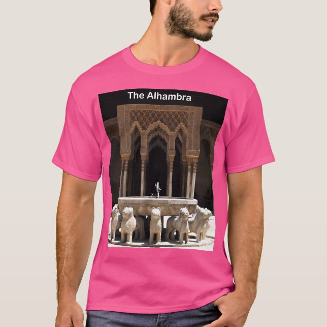 Camiseta Espanha Alhambra Granada (Frente)
