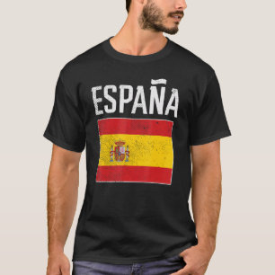 Camiseta Espanha Bandeira da Espanha Futebol Espanhol Homen