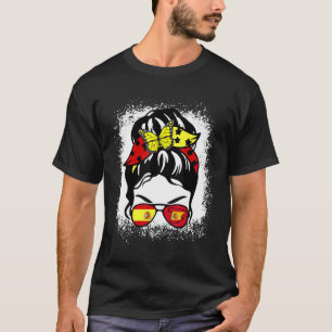 Camiseta Espanha Bandeira Patriótica Orgulho Espanhol Mensa