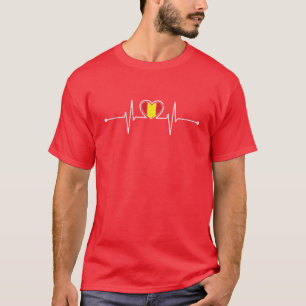 Camiseta Espanha Batida de Futebol Espana Spo