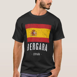Camiseta Espanha Bergara Es Flag Bandera Ropa