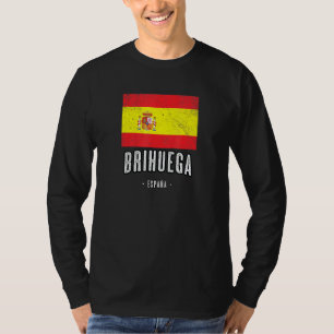 Camiseta Espanha Brihuega Es Flag City Bandera Ropa
