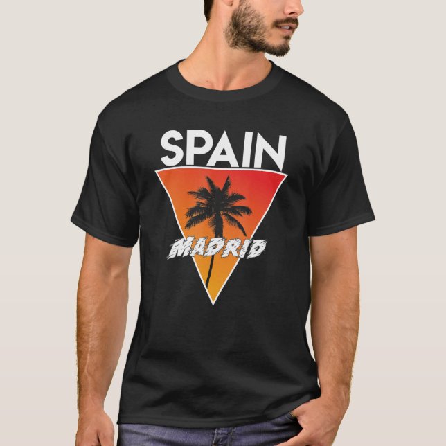 Camiseta Espanha Com Cores Ensolaradas (Frente)
