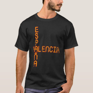 Camiseta Espanha Da Viagem Da Espanha Do Sinalizador Da esp