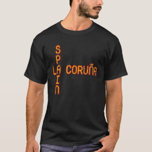 Camiseta Espanha da Viagem da Espanha do sinalizador de esp