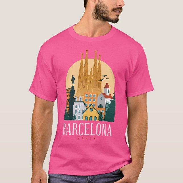 Camiseta Espanha de Barcelona (Frente)