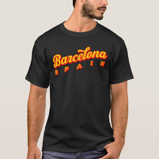 Camiseta Espanha de Barcelona (Frente)