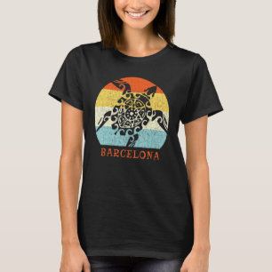 Camiseta Espanha de Barcelona Vintage