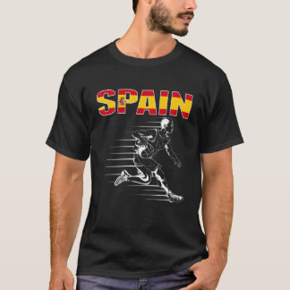 Camiseta Espanha de basquetebol fãs Jersey Ortodia Esportes