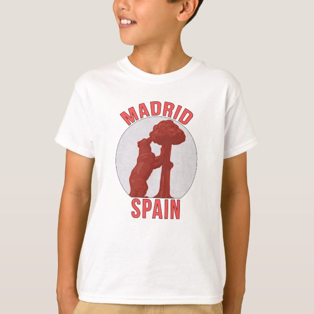 Camiseta Espanha de Madrid (Frente)
