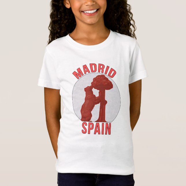 Camiseta Espanha de Madrid (Frente)