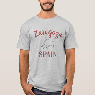 Camiseta Espanha de Saragoça, touro 2