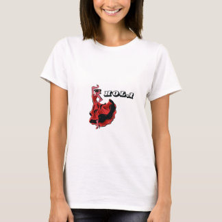 Camiseta espanha de saudação