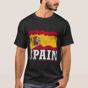 Camiseta Espanha de Sinalizador espanhol