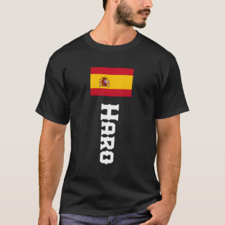 Camiseta Espanha de Sobrenome Haro para
