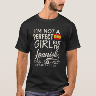 Camiseta Espanha do Orgulho Espanhol Mulheres do Souvenir