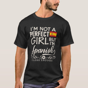 Camiseta Espanha do Orgulho Espanhol Mulheres do Souvenir