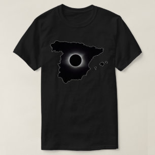 Camiseta Espanha Eclipse Solar Total 2027
