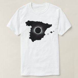 Camiseta Espanha Eclipse Solar Total 2027